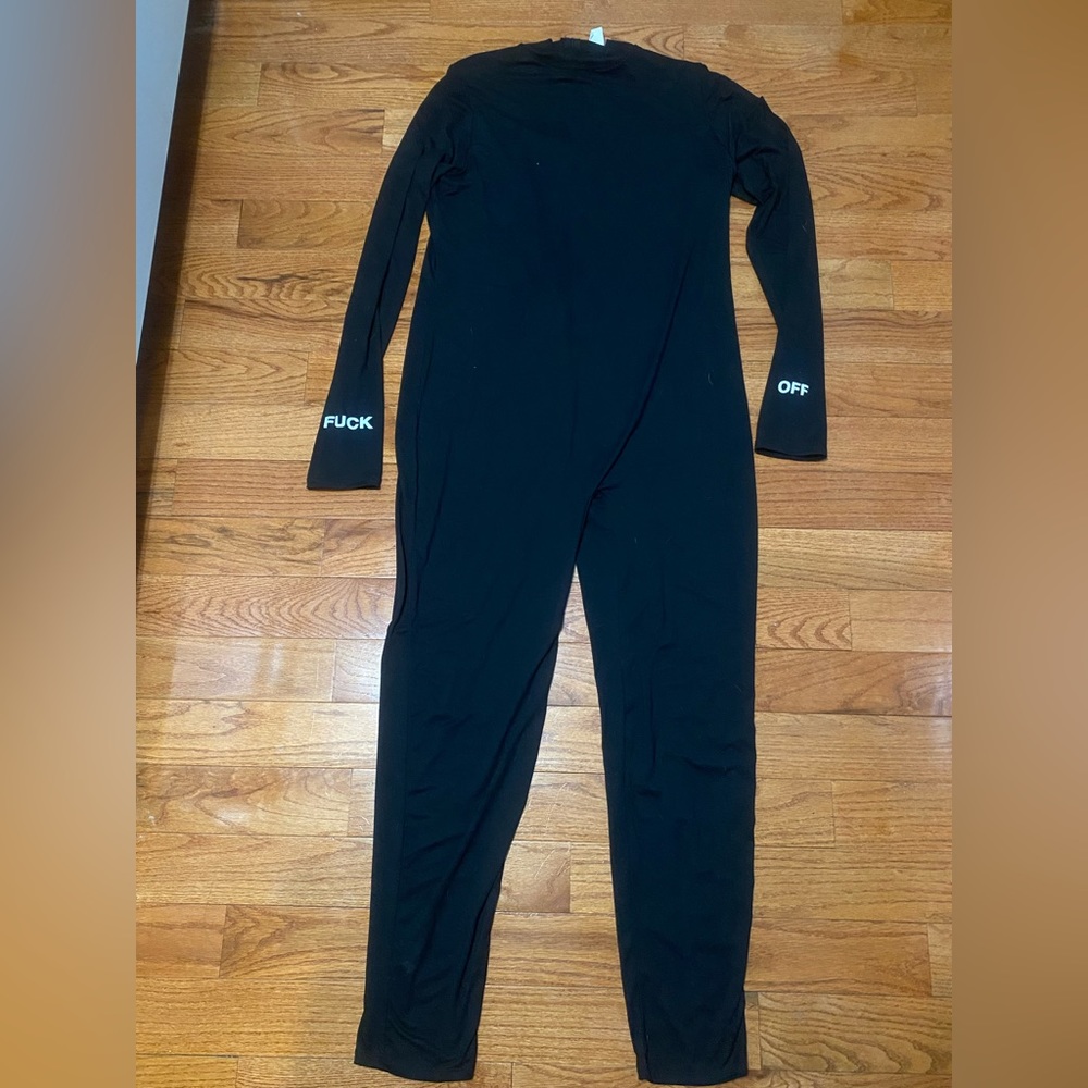 F off Black Jumpsuit